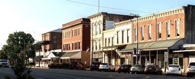 Downtown Selma via Main Street