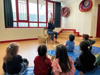 The songs performed by French actress Lucie Langlais Vignon as she taught preschoolers about consent in Paris were catchy enough to have the children singing them afterwards