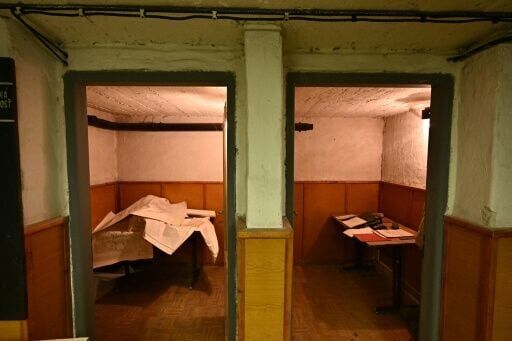 Abandoned rooms in a fallout shelter in Nitra that may soon be refurbished