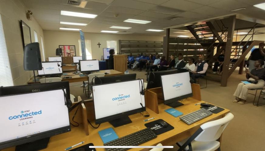 Connection Center at Selma University with AT&T