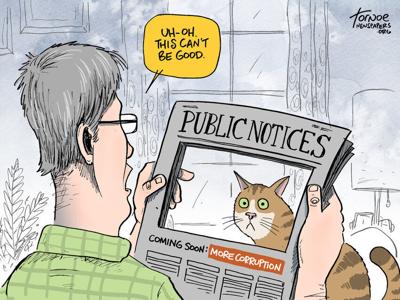 Column: Who cares about public notices? You should.