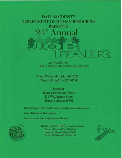 24th Annual Job Fair scheduled for May 20