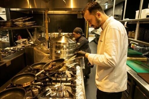 Stand-out dishes at Woohoo include 'dinosaur tartare', meant to recreate the taste of extinct reptiles