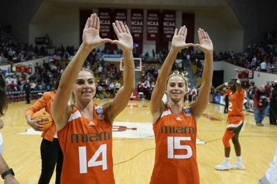 Haley and Hanna Cavinder, who played college basketball for the Miami Hurricanes, were among the first student-athletes to sign major deals over their name, image and likeness.