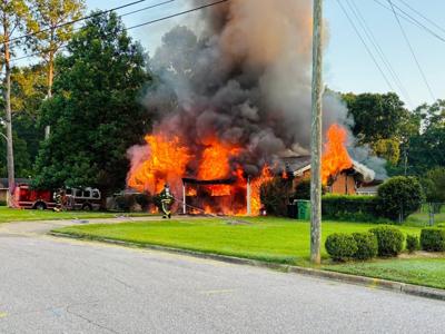 Montgomery house fire on June 29