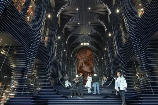 Tianjin's Zhongshuge, which opened in September 2024, on social media draws comparisons to Harry Potter's gothic Hogwarts