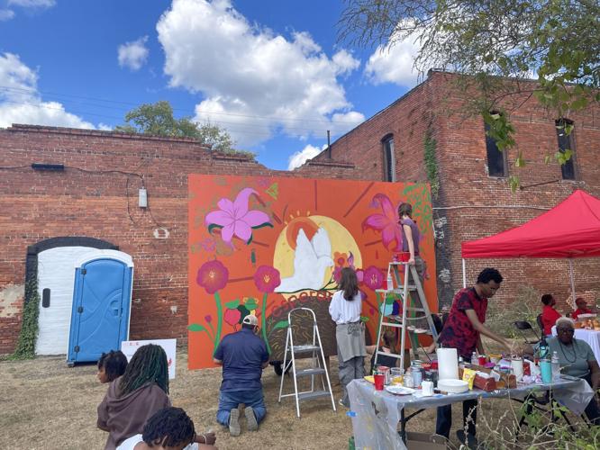 Selma MACAS Mural Day