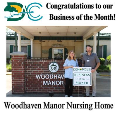 Woodhaven Manor Nursing Home Business of the Month