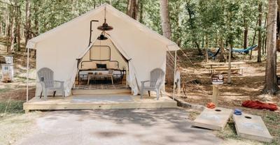 Glamping at Wind Creek