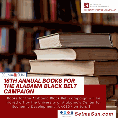 UA to launch 16th Books for the Alabama Black Belt campaign