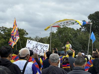 Tibetan Xi Jinping Protests