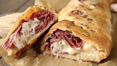 Recipe: Reuben Stromboli