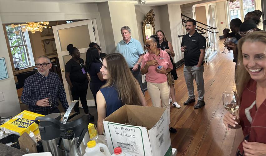 Reopening party for St. James Hotel