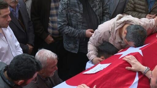 Mourners pray ahead of funeral after Turkey school shooting