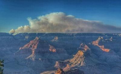 Grand Canyon fire rages, one month on