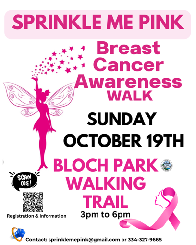 Sprinkle Me Pink flyer