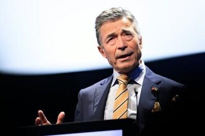 Anders Fogh Rasmussen, pictured in 2024, led NATO from 2009 to 2014 after serving as Denmark's prime minister