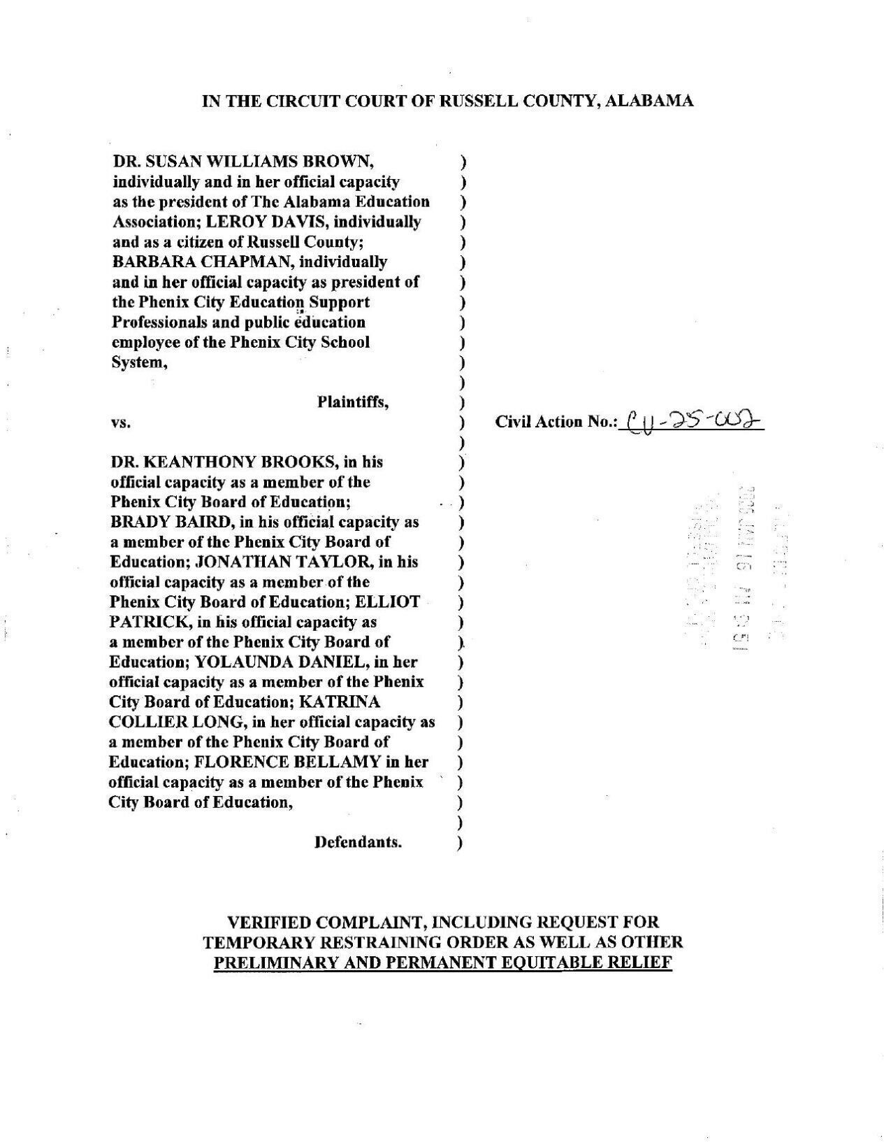 PCBoE faces lawsuit: Open Meetings Act violations alleged