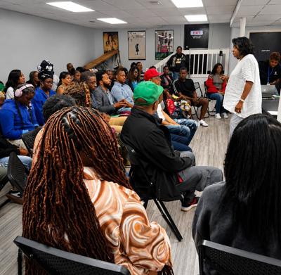 Tonea Stewart at class