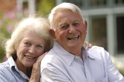 Elderly people stock