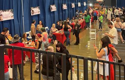 Small town meet and greet for Hallmark Christmas in July