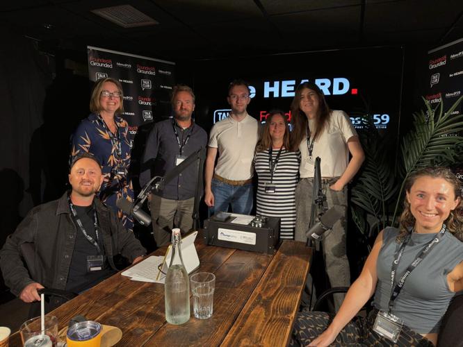 Podcaster sets world record after completing 70 interviews over 56 hours