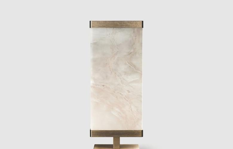Alabaster lamp by Saatva