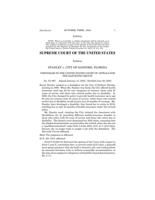 Stanley v. City of Sanford U.S. Supreme Court decision