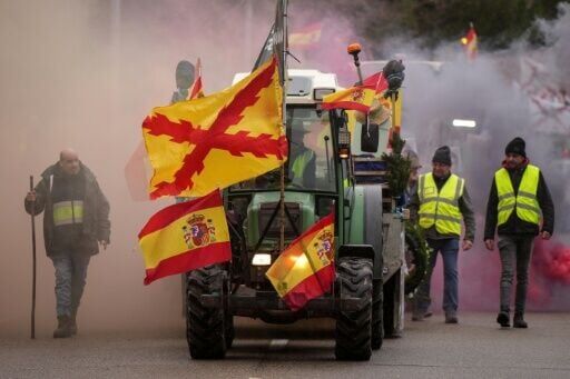 Farmers across Europe are up in arms including in Spain where they staged a protest against the deal in Madrid this month