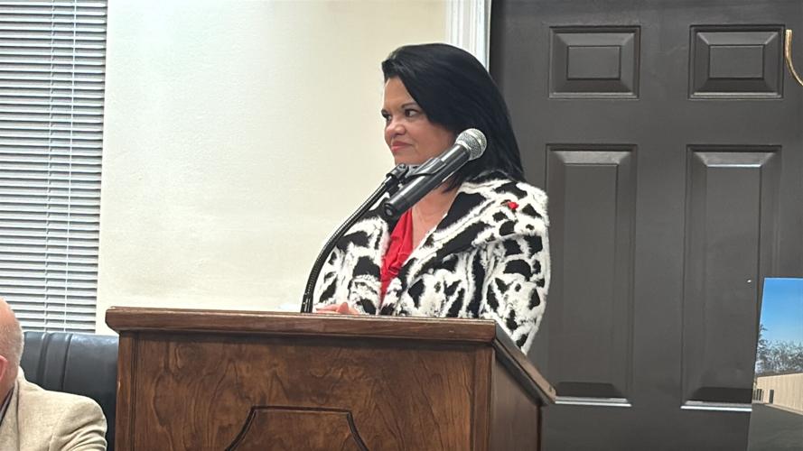 Liberty Dukes speaks for Judson project