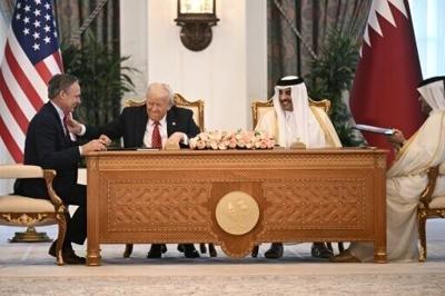 Trump announces big Boeing order for Qatar Airways