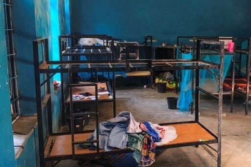 The number of boys and girls kidnapped from St Mary's is almost half of the school's student population of 629