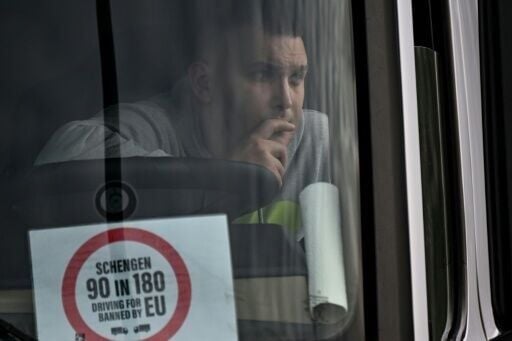 Non-EU lorry drivers can only cross into the EU for a certain period of time