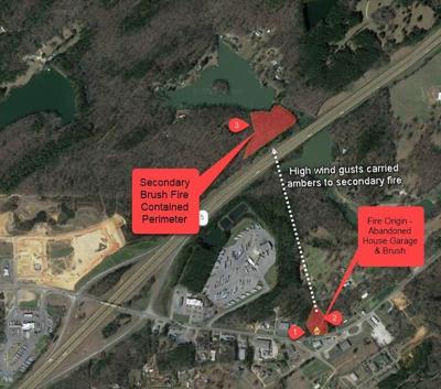 Fire in Lakeview spreads to I-59, prompts need for help from 9 agencies