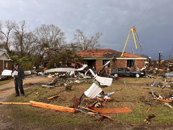 Selma continues digging through rubble from Thursday's tornado, photo gallery