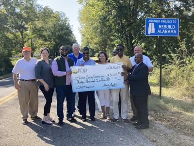 Repaving Dallas County Road 49