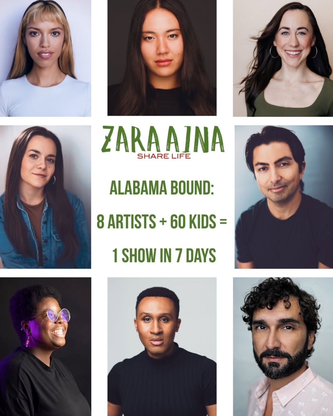 Zara Aina actors
