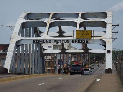 Edmund Pettus Bridge front view