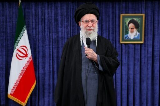 Supreme leader Ayatollah Ali Khamenei called for Iranians to show resolve in the face of international pressure
