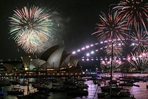 New Year's revellers began toasting the end of 2025, with fireworks lighting up Sydney Harbour