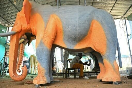 Model behaviour: India's anti-cruelty robot elephants