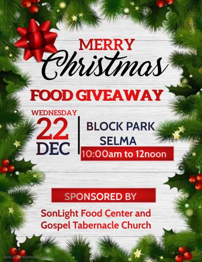 Christmas food giveaway to be held at Bloch Park on Wednesday