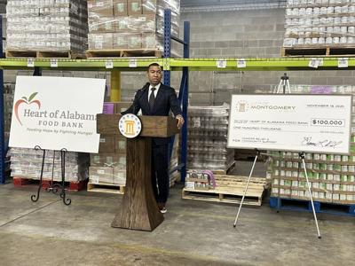 Reed at Heart of Alabama Food Bank