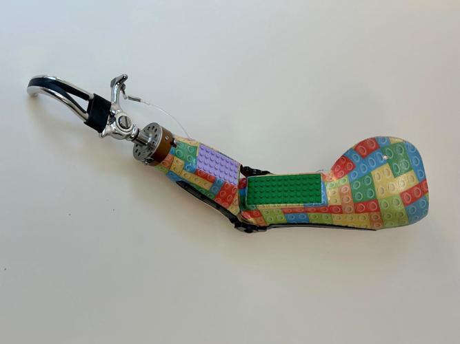 Young boy receives his own bespoke prosthetic arm – made from lego