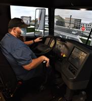Truck simulator unveiled for WCC Selma CDL training