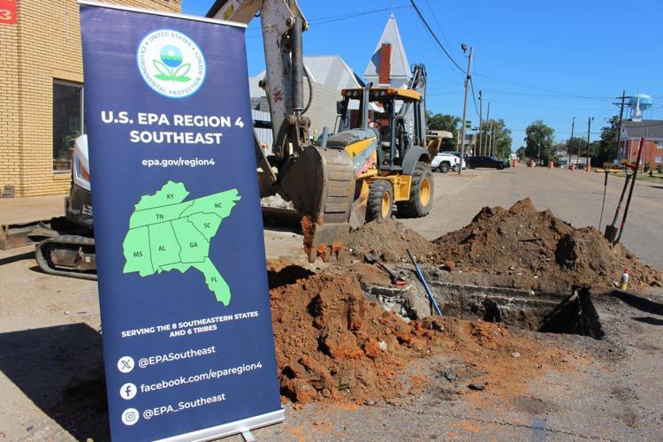 Sewell presents checks from EPA for projects in Selma