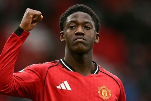 Manchester United midfielder Kobbie Mainoo is back in the England squad