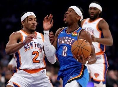 Shai sparks Thunder in Knicks rout, Kings stun Celtics