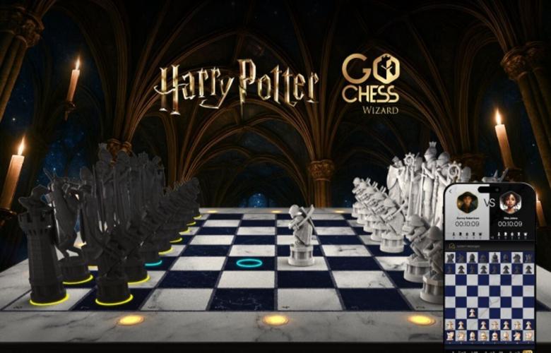 GoChess Wizard Harry Potter Edition Chess Set