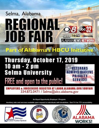 Regional Job Fair to take place at Selma University in October